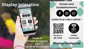 Display interativo arte startx